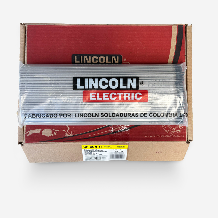 Electrodos E7018 Lincoln Electric (Unidad: 1kg) – Soldadura y Equipo